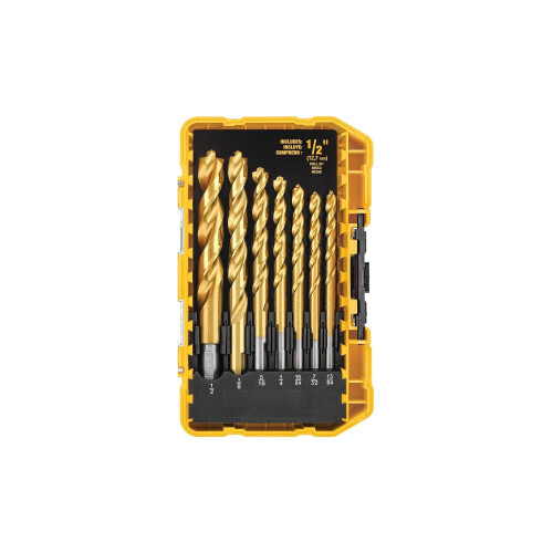 DeWalt Set Δοκιμαστικών Τρυπανιών DEWALT με Επίστρωση Τιτανίου, 21 Τεμάχια (DW1361) 2