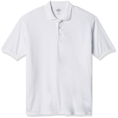 Dickies Dickies piqu?olo voor heren, wit, groot