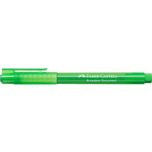 Faber-Castell Faber-Castell 155466 Fineliner ""Broadpen 1554"" - Hellgr  n 2