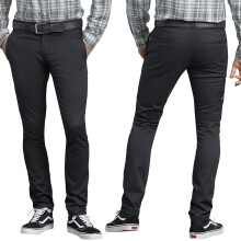 Dickies Herren Skinny Straight-Fit Arbeits-Utility-Hose Schwarz 31W x 32L US