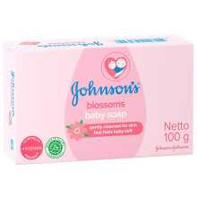 Lotion pour b   b    Johnson & Johnson, savon en barre aux fleurs, 100 g (paquet de 12)