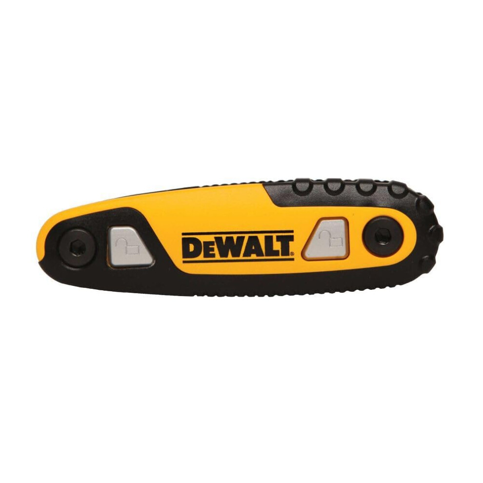 DeWalt DWHT70263M Ergonomic Push Button Locking Folding Metric Hex Key Set