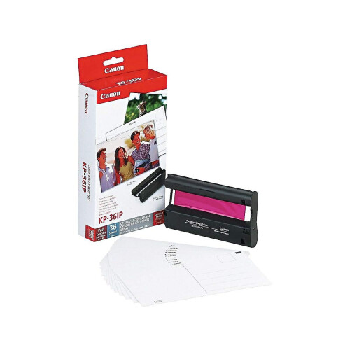 Canon Canon 7737A001 (KP-36IP) Σετ Χρώματος Μελάνης & Χαρτιού, Τριών Χρωμάτων σε Λιανική Συσκευασία 1