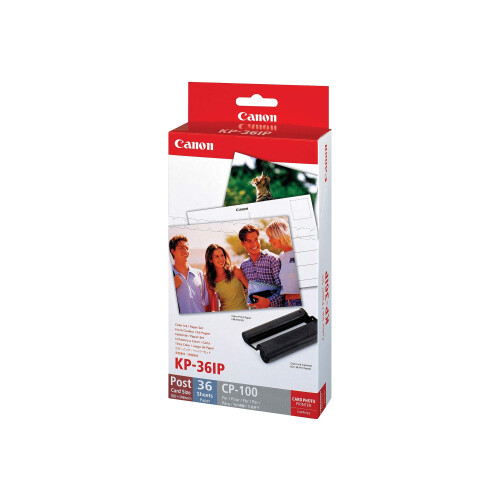 Canon Canon 7737A001 (KP-36IP) Σετ Χρώματος Μελάνης & Χαρτιού, Τριών Χρωμάτων σε Λιανική Συσκευασία 2