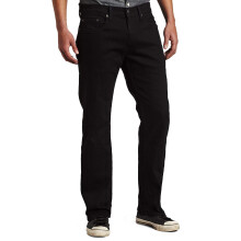 Levi's 559 Heren Relaxed Straight Fit Jeans - 34W x 36L - Zwart - Stretch