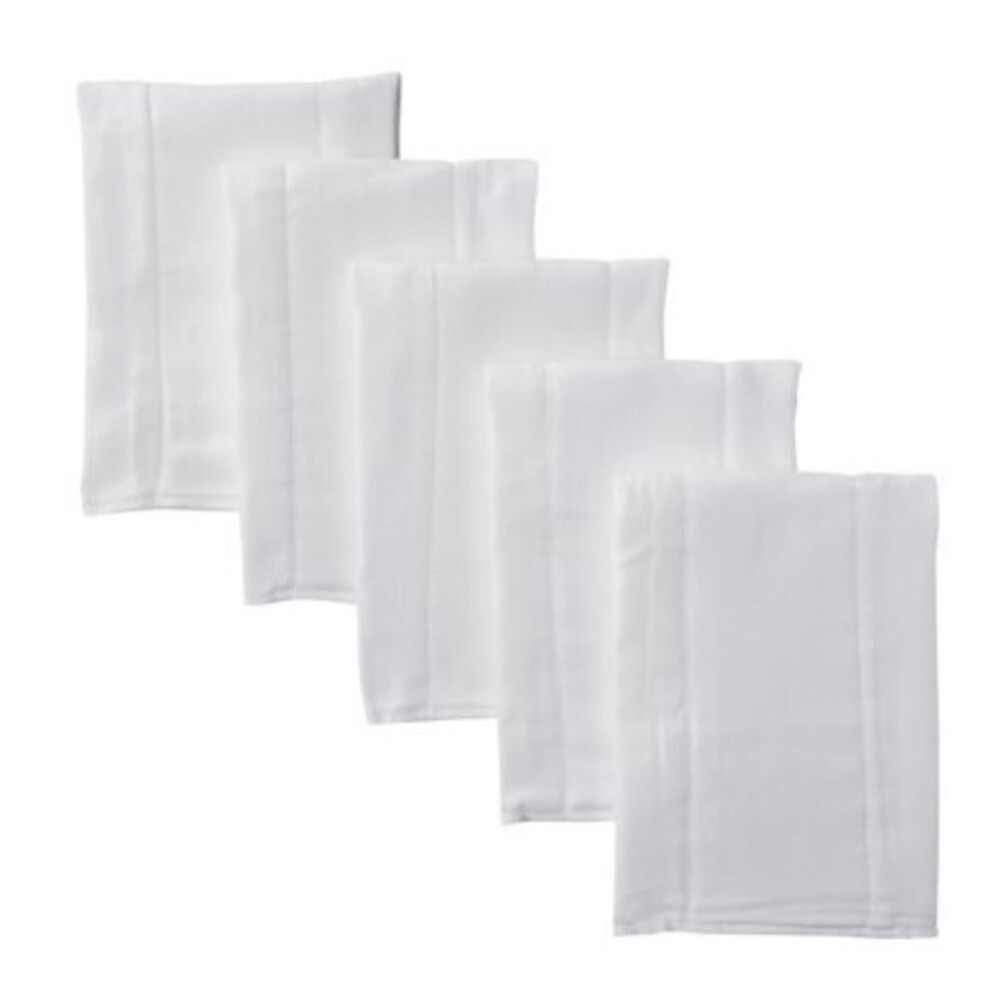 Gerber 10-Pack Cloth Diaper Prefold Premium 6-ply with Absorbent Padding-image-OPC-PGS6TFR-NEW