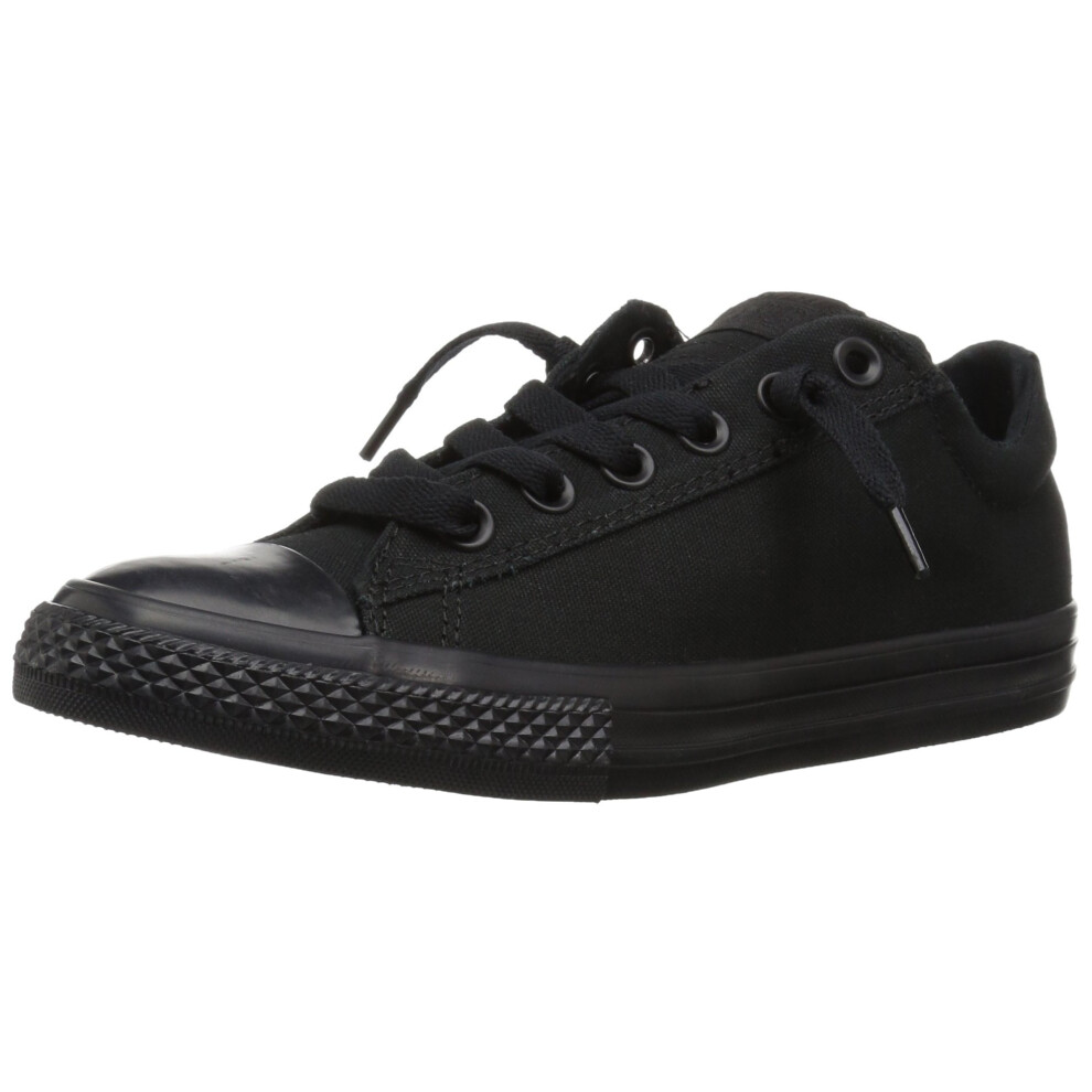 Converse Kids' Chuck Taylor All Star Street Ox (Little Big) Black Mono 1 M US Little Kid
