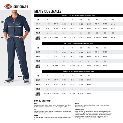 Dickies Tuta corta Dickies da uomo, Khaki, Large Regular 1