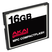 Card de memorie Akai 16 GB CompactFlash CF pentru MPC 500 MPC 1000 MPC 2500 ?i card flash mai compact pentru tastaturi ?i dispozitive de nregist