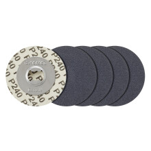 Dremel EZ Lock 240 Grit Sanding Discs for Rotary Tools 5-Pieces (EZ413SA)