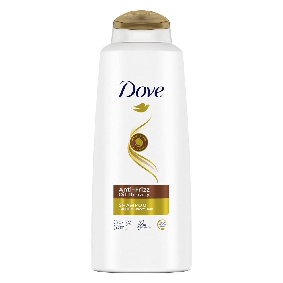 Dove Nutritive Solutions Shampoo Anti-Frizz Oil Therapy 20.4 Fl oz