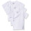 Gerber Gerber Baby-Pack a 3 pacchetti camicia con snap laterale bianca 0-3 mesi 1