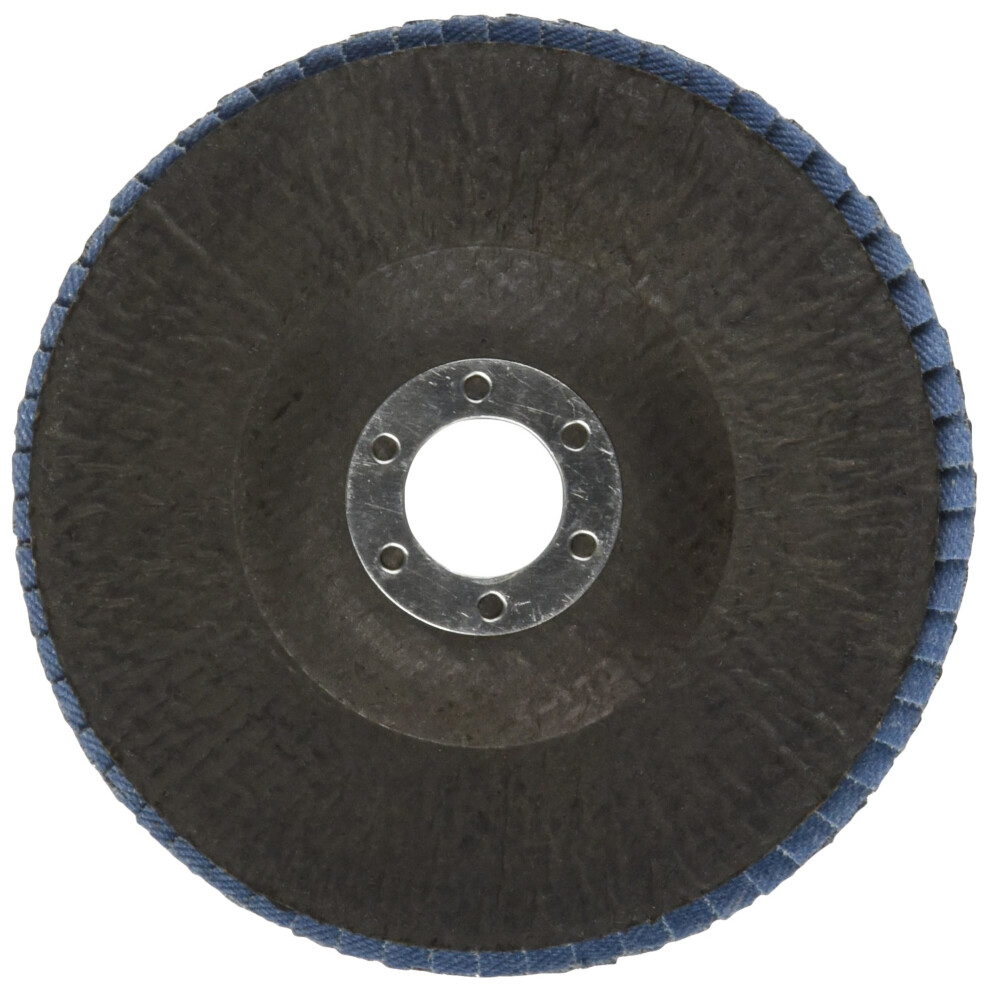 DEWALT DWA8202 60 Grit Zirconia T29 Flap Disc  4-Inch X 5/8-Inch