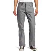 Levi's Men's 501 Original Style Shrink-to-Fit Jeans (Regular and Big & Tall), Silver Rigid-STF, 44W x 34L