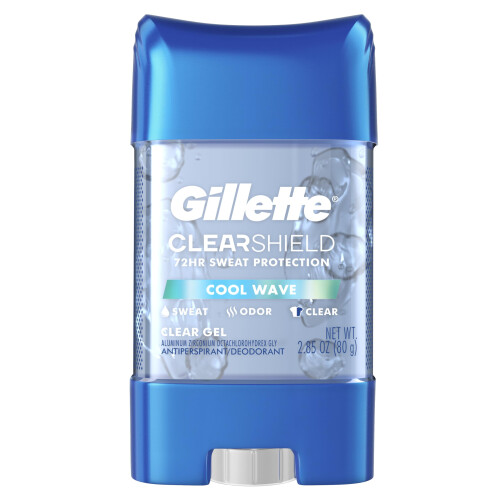 Gillette Gillette Αντιιδρωτικό και Αποσμητικό για Άνδρες Clear Gel Cool Wave Scent Άρωμα 2,85 oz