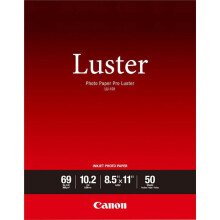 Canon Pro Luster Inkjet Fotopapier, 8,5-Inch X 11-Inch, Wit, 50 Vellen/Pakket