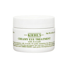 Kiehl's Avocado Eye Treatment Nourishing and Hydrating Eye Cream Avocado Oil and Caffeine to Energize and Invigorate Dry Tired Eyes 99% Naturally