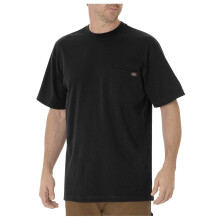 Dickies Herren-Kurzarm-Taschen-T-Shirt, modische T-Shirts, Schwarz, 3X-Large US