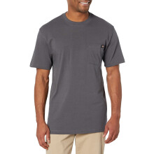 Dickies Heren T-shirt met korte mouwen en zak Mode-t-shirts Houtskool 3X-Large US