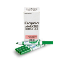 Crayola Pest   v   t Tussit - Vihre    (12 kpl) Lasten Leve   t Viivat Tussit Irtotussit Luokkahuoneisiin ja Opettajille