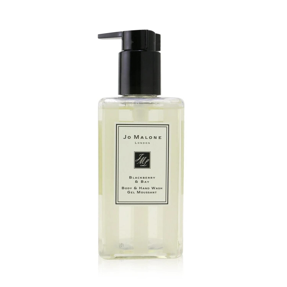 Jo Malone BlackBerry Body Hand Wash 250ml 8.5oz  no color  bay  1 Count