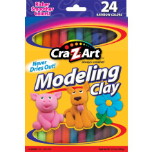 Cra-Z-Art boetseerklei 17,5 oz 24 stuks (10901)