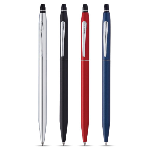 Cross Στυλό Gel Rollerball Cross Click, Λεπτό Rollerball, με Πολυτελή Συσκευασία - Καθαρό Χρώμιο 2