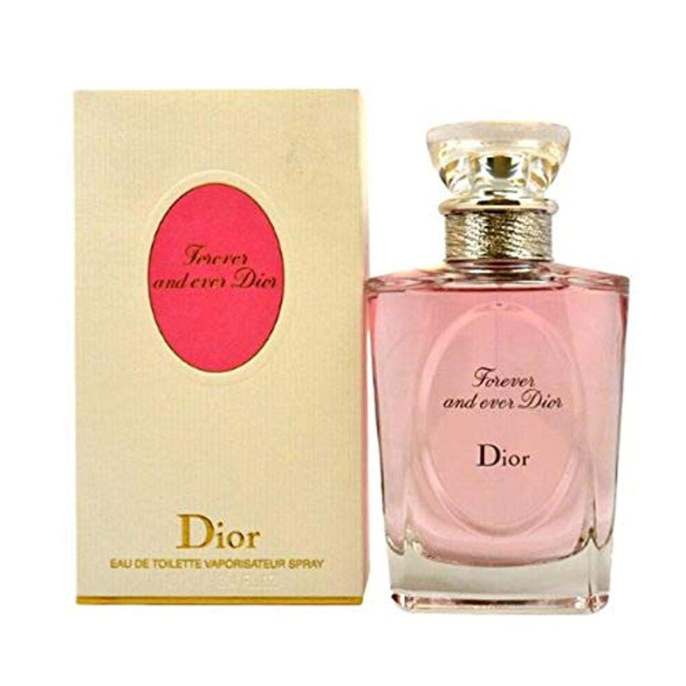 Dior Christian Forever And Ever Eau De Toilette Spray For Women 3.4 Ounce