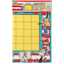 Eureka Klasbenodigdheden Back to School Dr. Seuss Lerarenkalender Bulletin Board Set 122 stuks