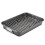 Farberware Farberware Bakeware Reinocre de a   o antiaderente com rack plano de 11 polegadas x 15 polegadas cinza 1
