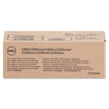 Dell XKP2P Svart Tonerkassett för 1250c/1350cnw/1355cn/1355cnw/C1760nw/C1765nf/C1765nfw