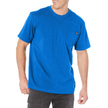 Dickies Herren Heavyweight Crew Neck Short Sleeve Tee Henley Shirt Königsblau X-Large US