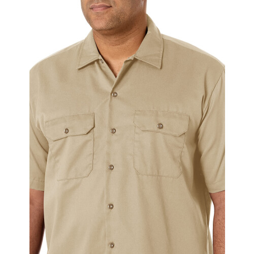 Dickies Dickies Herren-Kurzarm-Arbeitshemd Desert Sand X-Large Tall 2