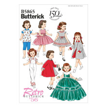 BUTERICK PATTERNS B5865 Klder fr docksmnad mall 18-tums