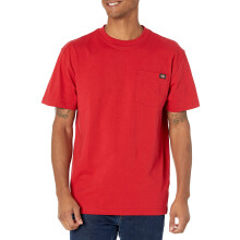 Dickie's Heavyweight Crew Neck Short Sleeve Tee für Herren Big-Tall English Red Large Tall