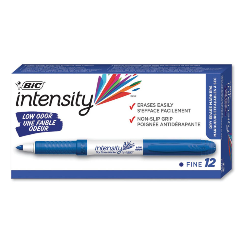 BIC Intensity Low Odor Fine Point Dry Erase Marker  MARKER WHITEBRD BK