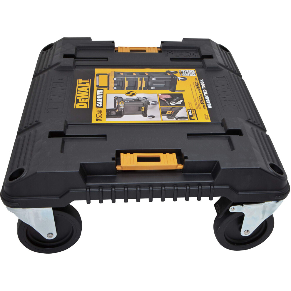 DEWALT Tool Storage Organizer Cart  Use With TSTAK System  Heavy Duty Wheels for Rolling  Organizer for Jobsites (DWST17889)