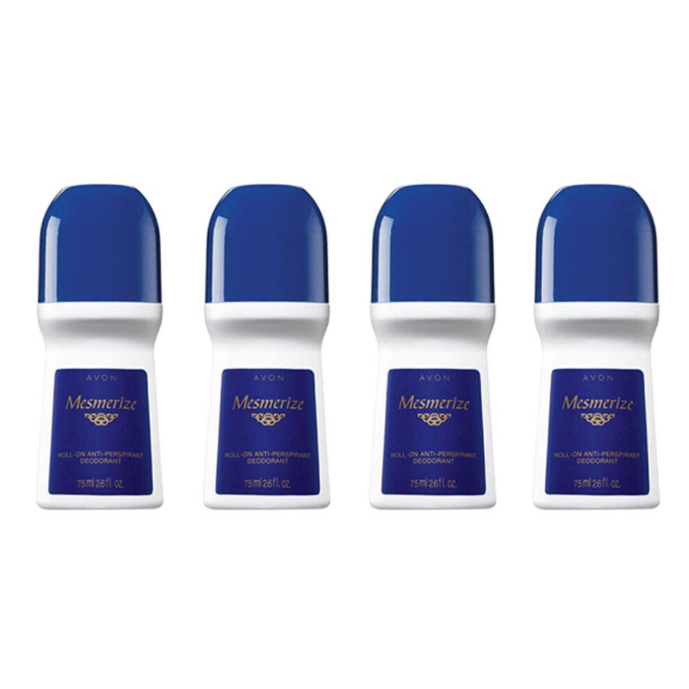 Avon Mesmerize Deodorants 2.6 Fl Oz (Pack of 4)