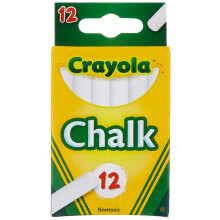 Crayola 1 pakkaus 12 liitua valkoinen