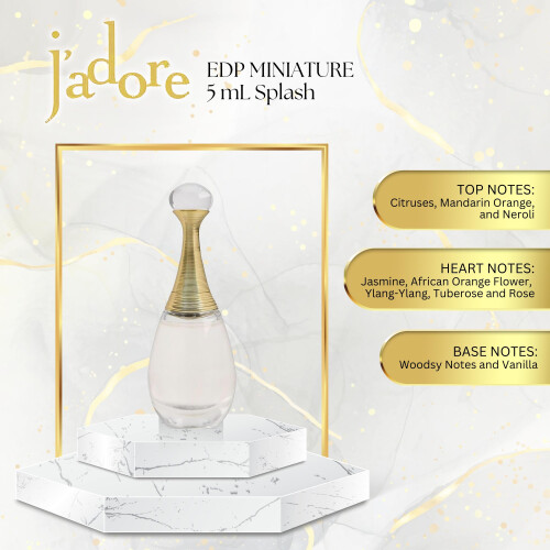 Dior J'adore από τον Christian Dior EDP Mini Splash 5 ml 2