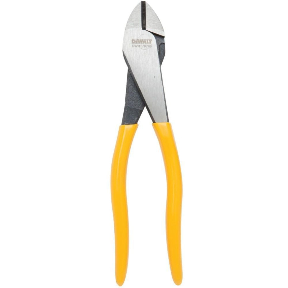 DeWalt DWHT70793 7"""" Cr-V Steel Diagonal Cutting Plier with 4"""" Rubber Handle