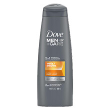 Dove Men+Care Thick and Strong St rkendes 2-in-1-Shampoo und Sp lung, 345 ml, 2er-Pack