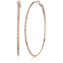 GUESS """"Basic"""" Rose Gold nagy gymnt csiszols karika flbeval