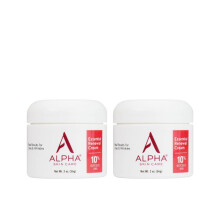 Alpha Skin Care Essential Renewal Cream Anti-Aging-Formel, 10 % Glykols ure, AHA, 2 oz, Rot/Wei , 2er-Pack