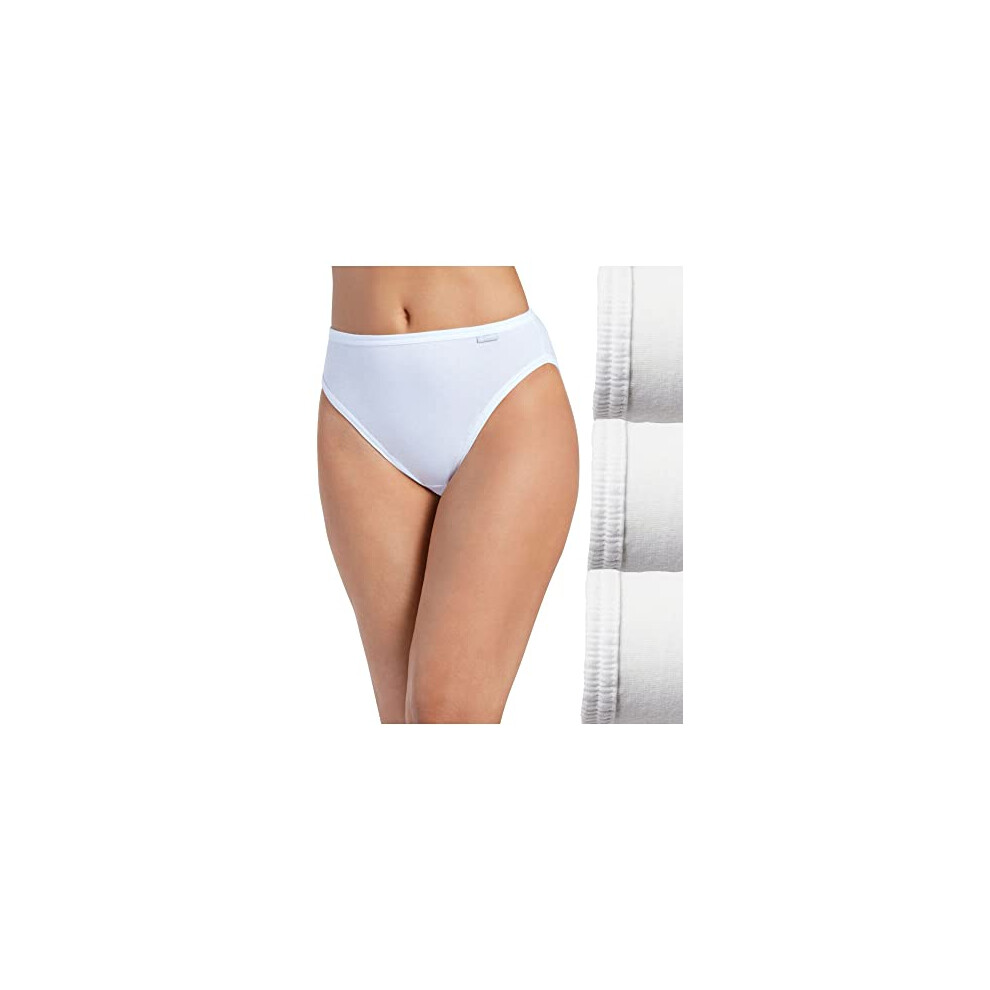 Sous-v   tements Jockey pour femmes Elance Hipster - Lot de 3, blanc, 6