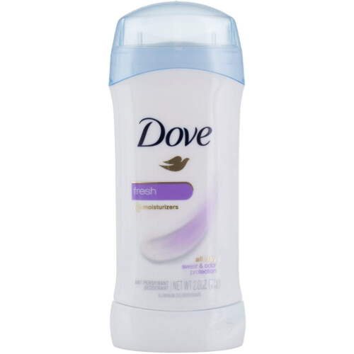 Dove Dove Deodorant 2,6 unce Invisible Solid Fresh (76 ml) (3 balenia)