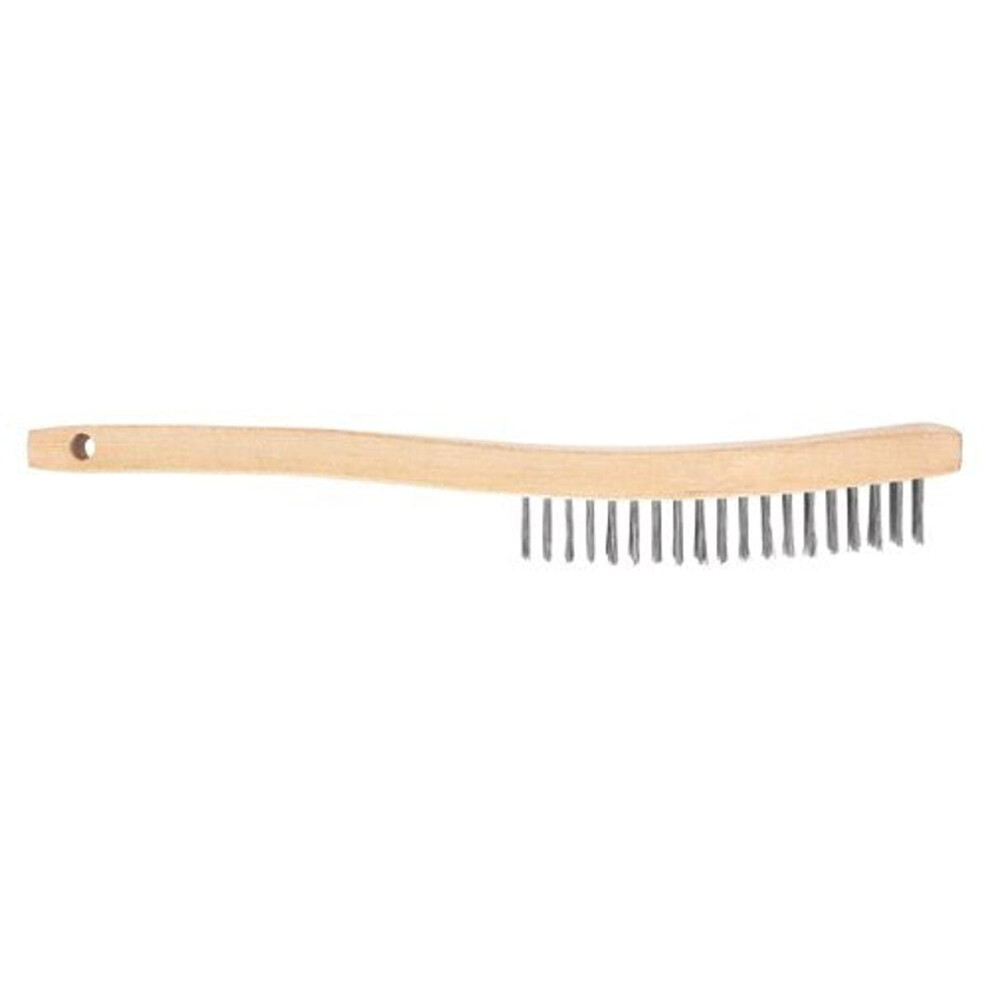 DeWalt DW49706 Row Ang Handle Stainles Wire brush  3-Inch X 14-Inch