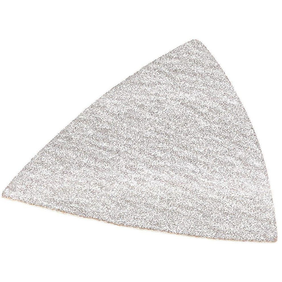 DEWALT DWASPTRI083 Hook and Loop Triangle 80 Grit Sandpaper  12-Pack