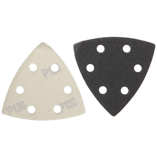 DeWalt DEWALT DWASPTRI12 Lija Triangular 120 Grit, Paquete de 12, Negro 2