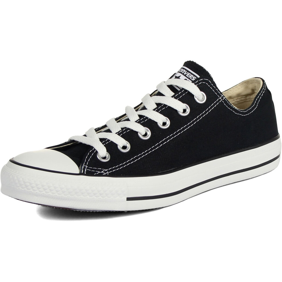 Converse Unisex Chuck Taylor All Star Ox Low Top Classic Black Sneakers - 11 B(M) US Women / 9 D(M) US Men